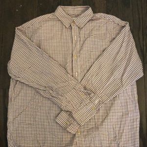 J Crew plaid men’s button-down